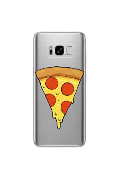 Other Samsung S8 Plus Pizza Slice Transparent Silicone TPU Θήκη