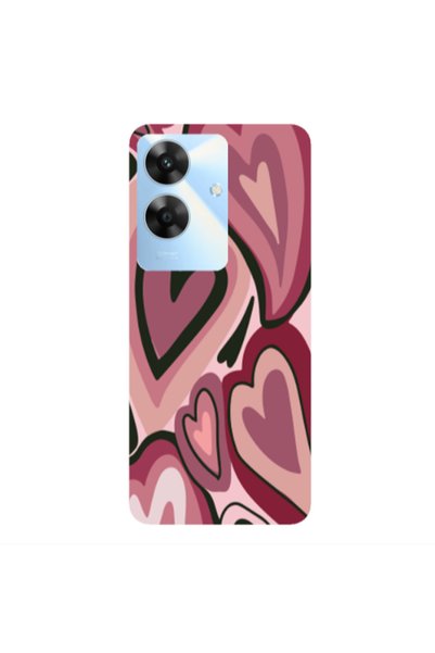 Other Realme Note 60 Mix Heart Transparent Silicone TPU Θήκη
