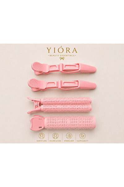 yiora Σετ 4 τεμαχίων για styling μαλλιών χωρίς θερμότητα και σετ για μπούκλες...