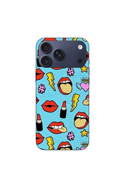 OEM Husa compatibila cu Apple iPhone 17 Pro Max Silicon Gel Tpu Model Pop Art...