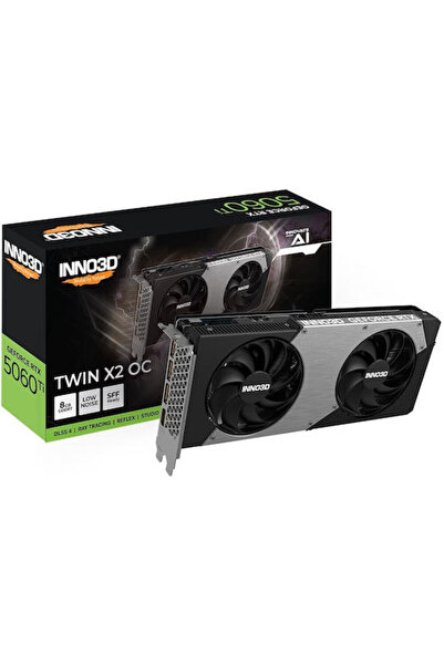 Inno 3D GeForce RTX 5060 Ti 8GB GDDR7 TWIN X2 OC Κάρτα Γραφικών Κωδικός: N506...
