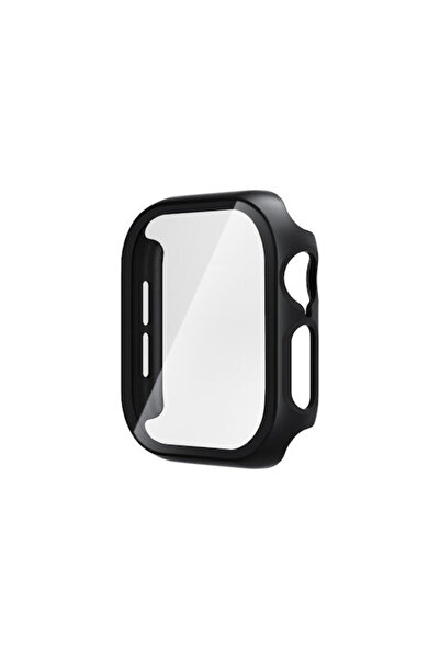 OEM Πλαστική Θήκη με Τζαμάκι σε Μαύρο χρώμα για Apple Watch Series 10 46mm