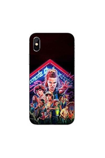 OEM Θήκη συμβατή με Apple iPhone X, από σιλικόνη gel TPU, μοντέλο Stranger Th...