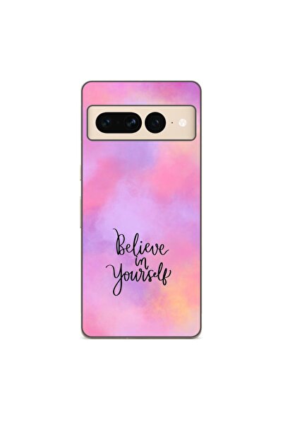 OEM Калъф за Google Pixel 7 Pro от силиконов гел TPU с десен  "Вярвай в себе ...