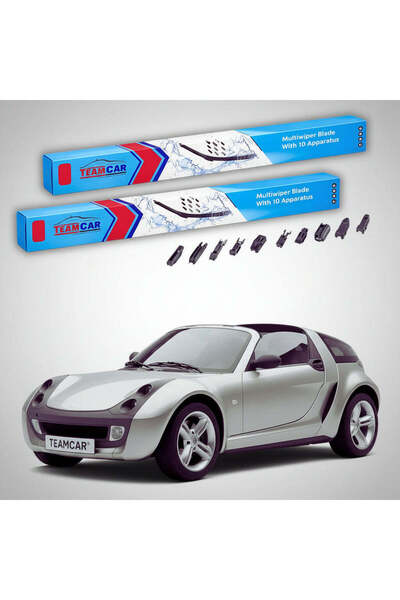 TEAMCAR Ștergătoare Smart Roadster-Coupe 452 2003-2005 |   Set frontal plat P...