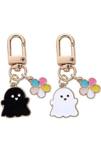 Arabest Halloween Ghost Keychain Pendant,Cute Car Accessories,Earphone Case D...