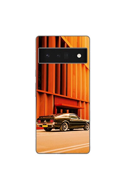OEM Θήκη συμβατή με Google Pixel 6 Pro Σιλικόνης Gel TPU Μοντέλο Mustang Sunset