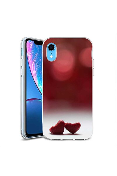 OEM Husa compatibila cu Apple iPhone XR Silicon Gel Tpu Model Little Hearts