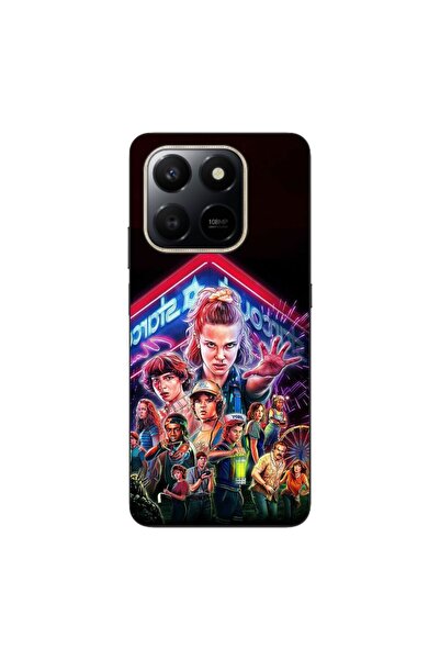 OEM Husa compatibila cu Honor X7d Silicon Gel Tpu Model Stranger Things All Team