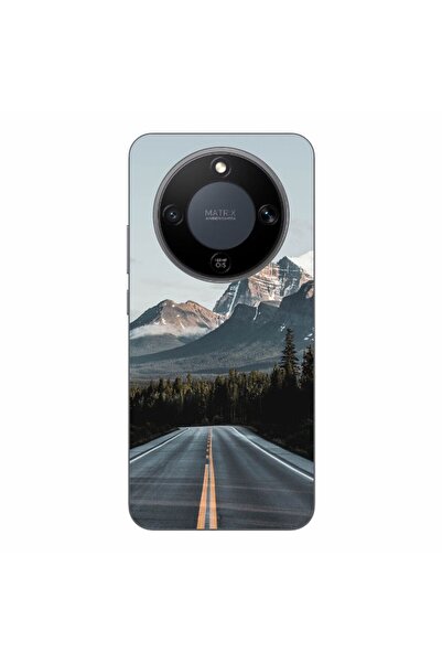 OEM Husa compatibila cu Honor Magic8 Lite Silicon Gel Tpu Model Mountain Road
