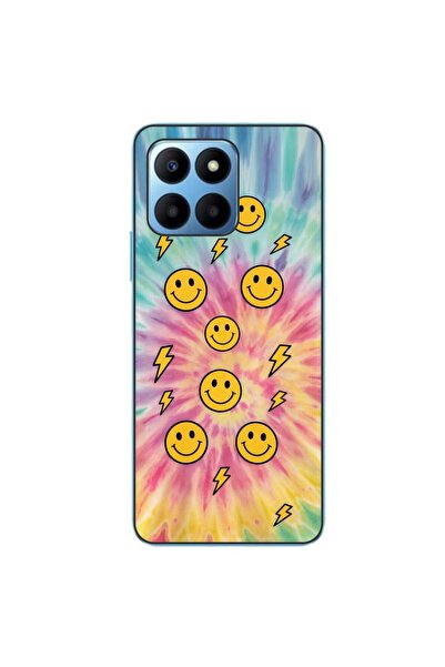 OEM Husa compatibila cu Honor X6 Silicon Gel Tpu Model Retro Smiley Faces