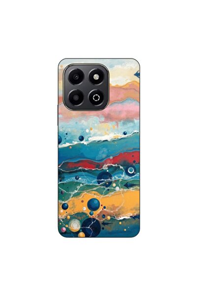 OEM Θήκη συμβατή με Honor X6b από σιλικόνη gel TPU με ζωγραφιστό σχέδιο υδάτι...