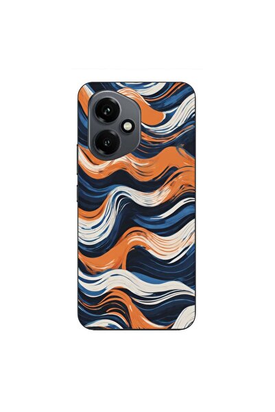 OEM Husa compatibila cu Honor 400 Silicon Gel Tpu Model Abstract Crazy Orange...