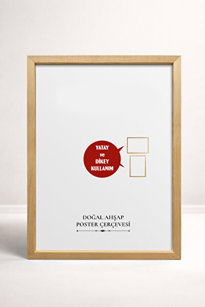 50 x 70 Ahşap Boş Çerçeve - Uzun Ömürlü İstenilen ölçüde YATAY ve DİKEY Kullanım ( Önü korumalı, büyük boy 50x70)