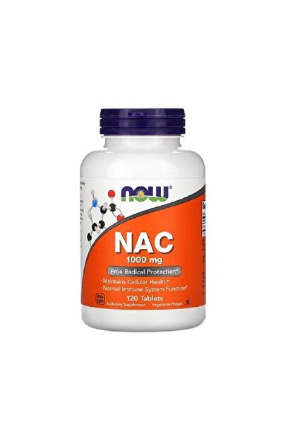 Now Foods NAC N-Ακετυλο-Λ-Κυστεΐνη ​ ​ 1000mg 120 Δισκία -