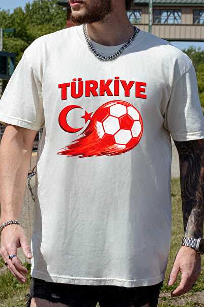Auryne Jewelry Champions League Turkey Printed Unisex T-Shirt 100% Organic Co...