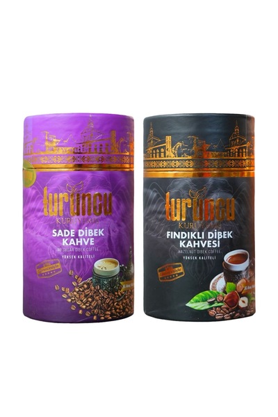 Turuncu Kuruyemiş Sade & Fındıklı Dibek Kahve Mixi