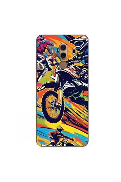 OEM Husa compatibila cu Huawei Mate 10 Pro Silicon Gel Tpu Model Motocross Po...