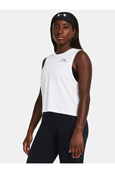 Under Armour Tílko Vanish Energy Crop Tank-WHT