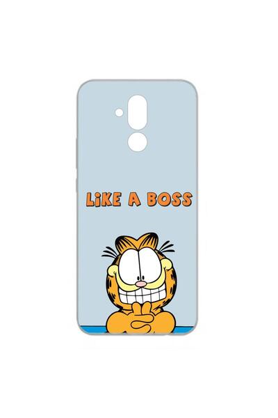 OEM Husa compatibila cu Huawei Mate 20 Lite Silicon Gel Tpu Model Garfield Li...