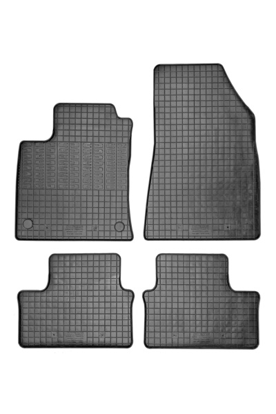 RapidAuto Set covorase auto din cauciuc Renault Clio 5 2019-; Clio 5 Hybrid 2...