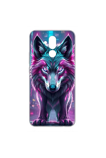OEM Θήκη συμβατή με Huawei Mate 20 Lite Σιλικόνης Gel TPU Μοντέλο Cyberpunk Wolf