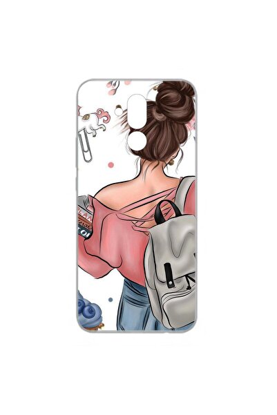 OEM Husa compatibila cu Huawei Mate 20 Lite Silicon Gel Tpu Model Girl Fashio...