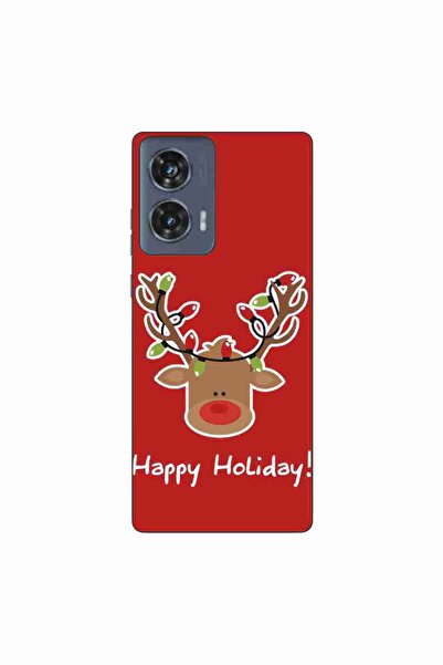 OEM Husa compatibila cu Motorola Edge 50 Fusion Silicon Gel Tpu Model Craciun...