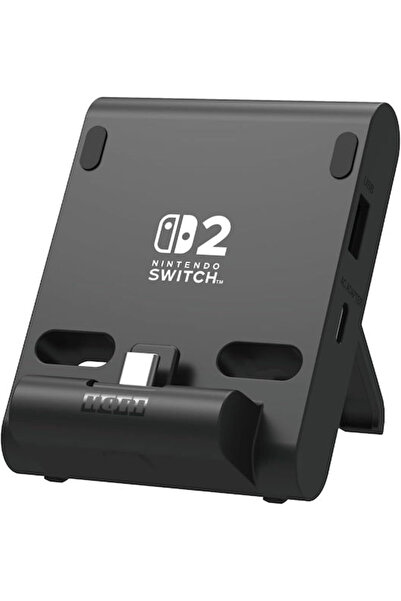 Hori USB Βάση Φόρτισης και Στήριξης για Switch OLED / Switch 2 Μαύρο