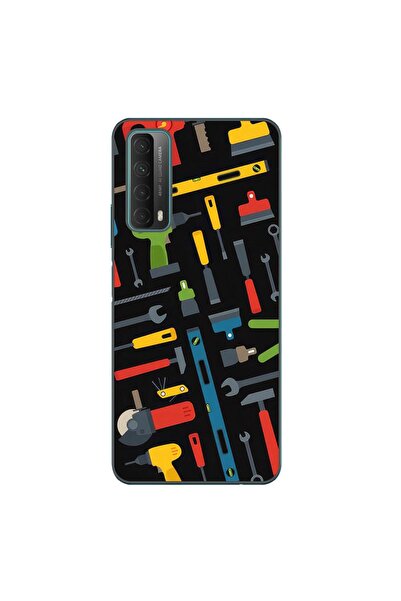 OEM Husa compatibila cu Huawei P Smart 2021 Silicon Gel Tpu Model Unelte Pattern