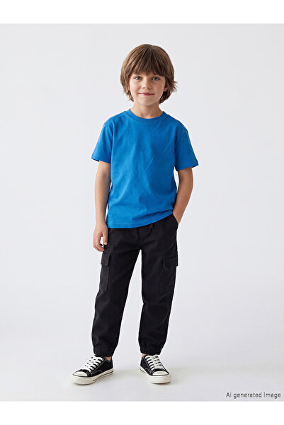 LC Waikiki Esvab • Modern & Distinctive Boys' Cargo Pants with Waist Drawstring