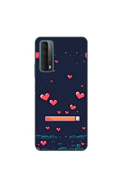 OEM Husa compatibila cu Huawei P Smart 2021 Silicon Gel Tpu Model Pixelated H...