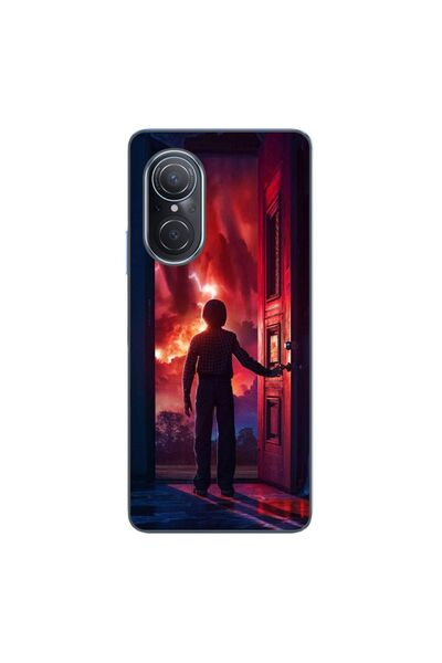 OEM Husa compatibila cu Huawei Nova 9 SE Silicon Gel Tpu Model Stranger Thing...