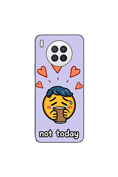 OEM Husa compatibila cu Huawei Nova 8i Silicon Gel Tpu Model Not Today