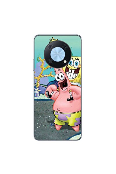 OEM Husa compatibila cu Huawei Nova Y90 Silicon Gel Tpu Model Spongebob
