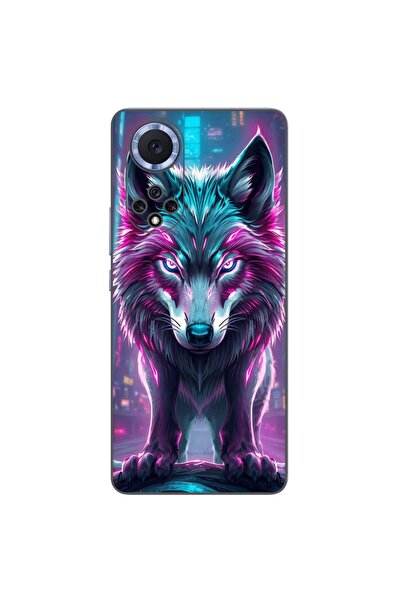OEM Husa compatibila cu Huawei Nova 9 Silicon Gel Tpu Model Cyberpunk Wolf