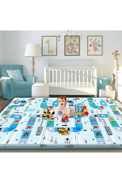 HI-FINE (gg69)Foldable Baby Play Mat, Foam Baby Mat for Floor with Storage Ba...