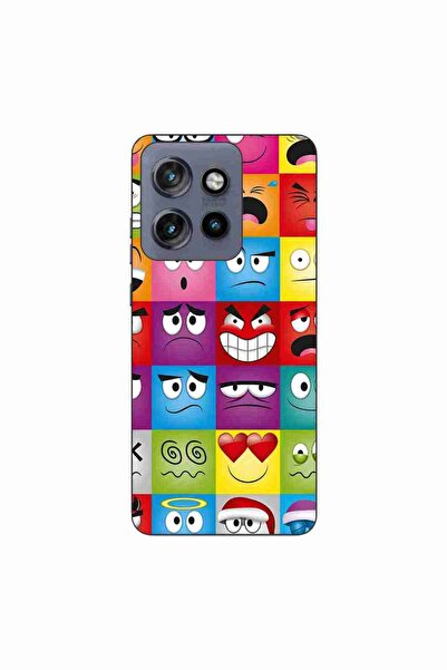 OEM Husa compatibila cu Motorola Edge 50 Neo Silicon Gel Tpu Model Funny Faces