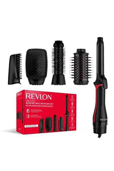 Revlon RVDR 5370 Сешоар и мултистайлър, 5 в 1, 360-градусов въздушен поток, 4...