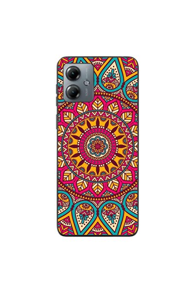 OEM Husa compatibila cu Motorola Moto G14 Silicon Gel Tpu Model Vibrant Mandala