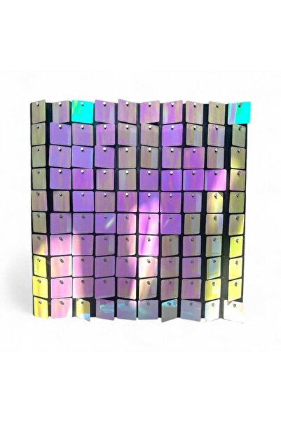 OEM Plastic Panel Background Decor 30cm x 30cm Light Pink