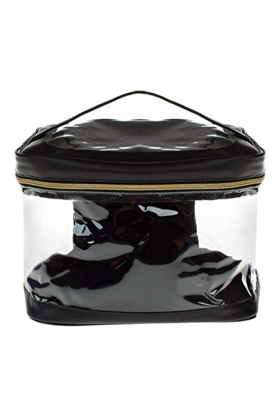 OEM Portfard de Vară Negru, auriu, transparent din PVC, Cu Fermoar, Cu Mâner,...