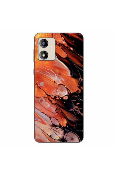OEM Husa compatibila cu Motorola Moto E13 Silicon Gel Tpu Model Abstract Lava...