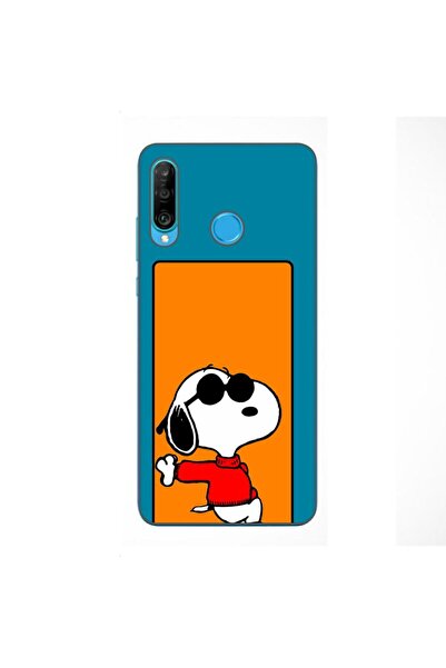 OEM Husa compatibila cu Huawei P30 Lite Silicon Gel Tpu Model Snoopy