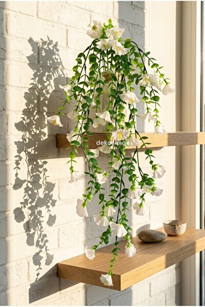 Dekosimge Yapay Sarkan Bitki Sarmaşık 5 Dallı 75 Cm Çiçek Begonvil Bahardalı ...