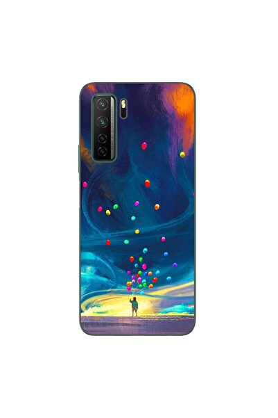 OEM Husa compatibila cu Huawei P40 Lite 5G Silicon Gel Tpu Model Baloane Univers