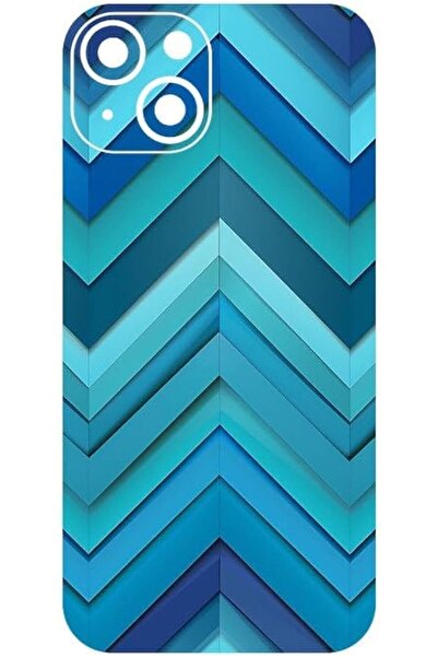 BURAQ Chevron Pattern Back Protection Sticker for iPhone 15 by Buraq, 016 (No...