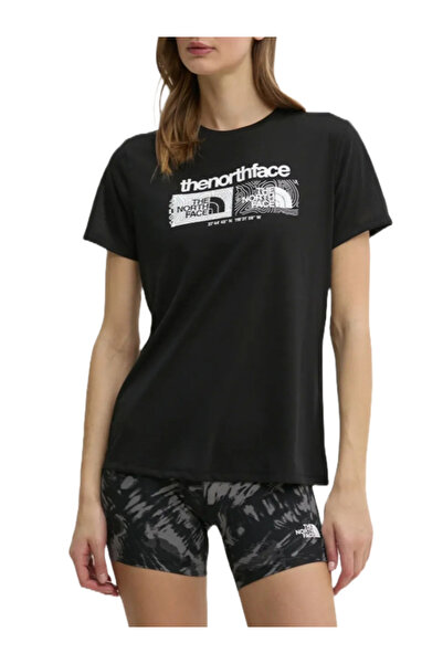 THE NORTH FACE Γυναικείο Foundation Graphic T-shirt Μαύρο NF0A8BRZ-JK31