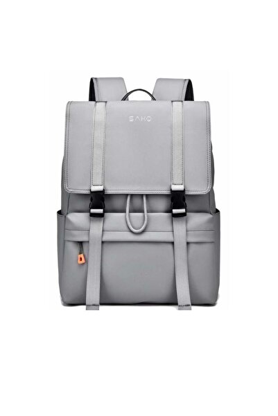 SAKO Unisex Σακίδιο Laptop 15'' Γκρι 30L 1395-GREY