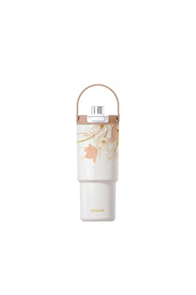 Vagonlife Lıfe Diller Paslanmaz Çelik Desenli Termos 900 Ml D9505
